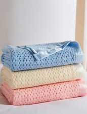 Soft acrylic cellular blanket - soft,