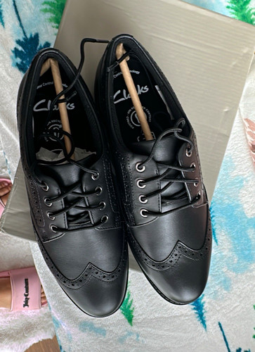 Clarks tapa pure girls - tapa, black