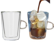 2 x DOUBLE WALL THERMO GLASS