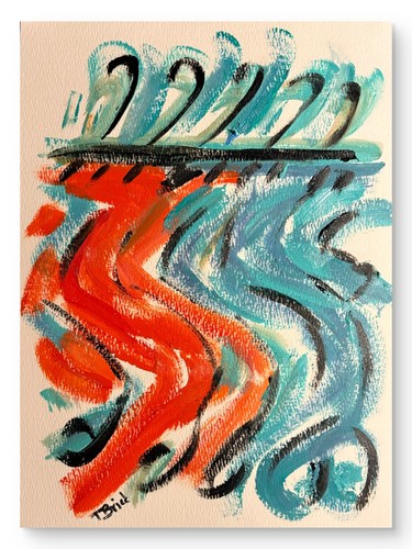 Original abstract painting - original,