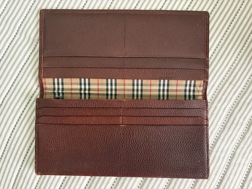 Burberry vintage leather - burberry,