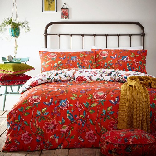 Pomelo tropical floral duvet - tropical,