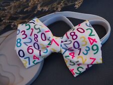 MeiMei World Maths Numbers Day, Handmade Boys Men Self-tied Bowtie, 1 Piece