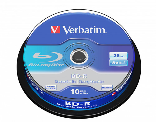 Verbatim 25gb blu ray - bd-r,