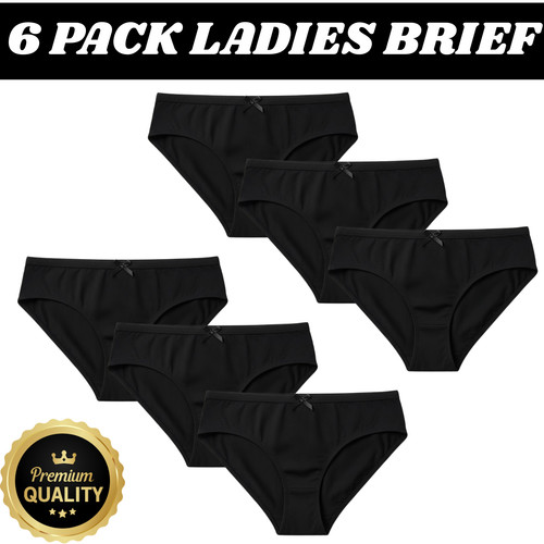 Pack ladies briefs - 12, maxi