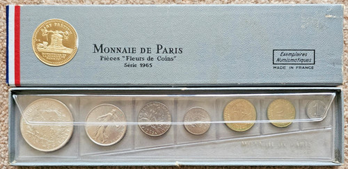 1965 france monnaie paris - france,