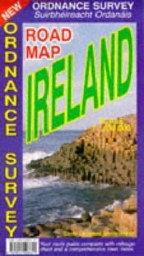 Road map ireland by - road,