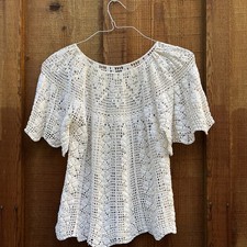 Hand Made Crochet Lace Top in