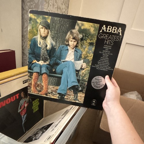 Abba greatest hits - 12", black