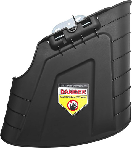 Side discharge deflector - side, chute