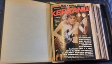 Kerrang magazine collection issues 1 to 100 with official binders