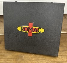 Vintage Romac Garage Metal First Aid Kit 