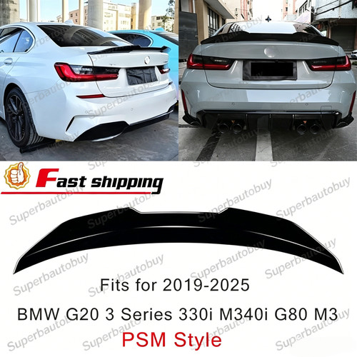 Gloss black psm style rear - black,