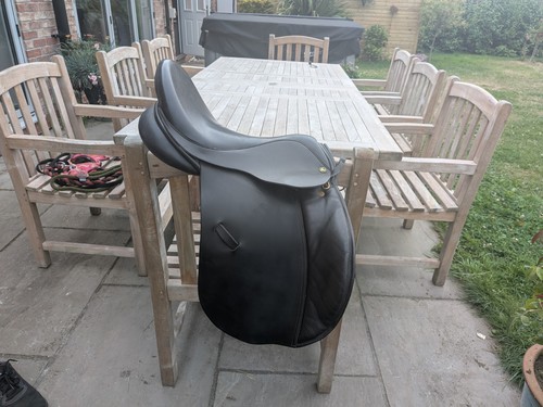 Ideal 1350 saddle - brown, 17