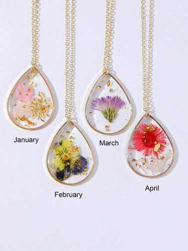 Handmade resin dried - handmade, flower