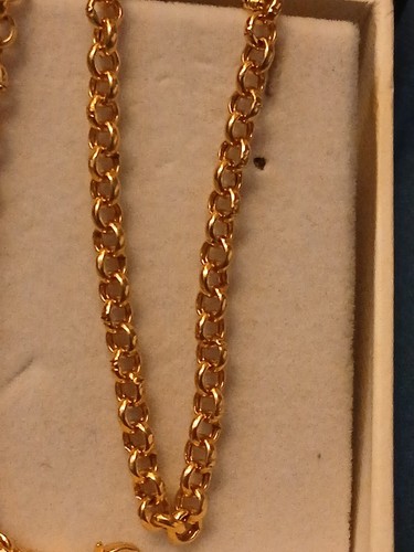 9ct gold belcher chain 7g - 9ct, 7.7g