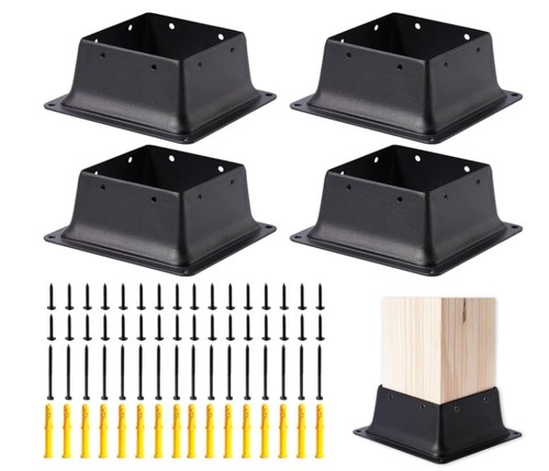 Bazeiona 4x4 post base - 4x4, 4pcs