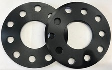 ALLOY WHEEL SPACERS 5mm BLACK