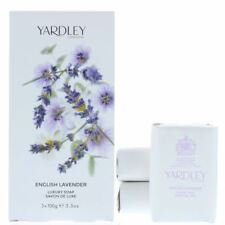 Yardley English Lavender Luxury Soap 3 x 100g For Women Brand New and Authentic