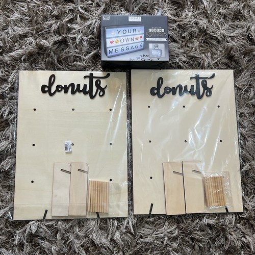 Diy wooden hexagon donut - hexagon,