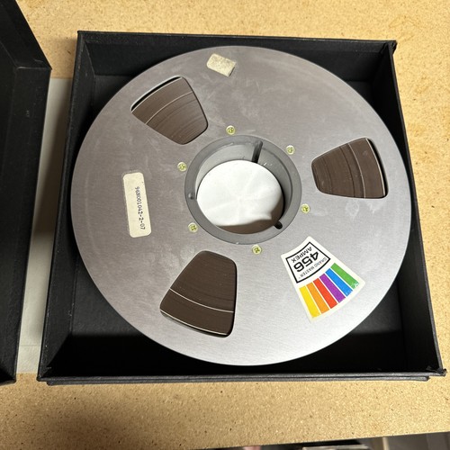 Used ampex 456 tape 10 - tape, 10.5