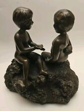 Vintage Bronze Resin Naked