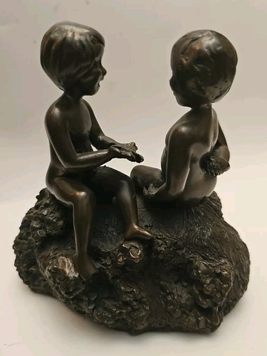 Vintage bronze resin naked - bronze,