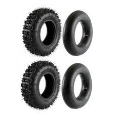 Pair 6" 4.10-6 Tire + Tube ATV