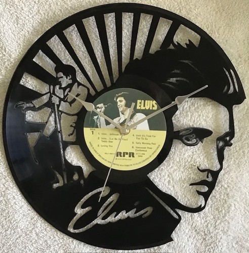 New elvis presley clock - new,