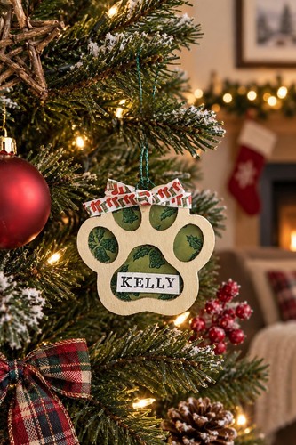 Personalised christmas tree - personalised,