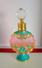 Large glass green - large, pink