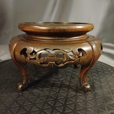 Chinese four footed carved