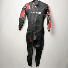 Orca TRN Open Water Wetsuit Size 6 Chest 38 Mens Black Red -WRDC