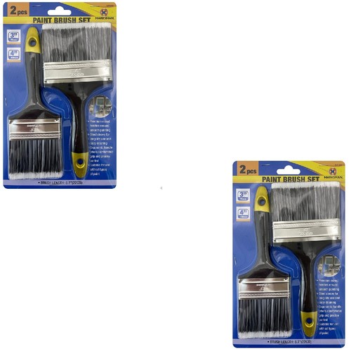 4pc paint brush set - 4pc,