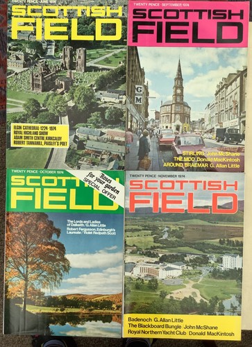 Vintage scottish field - x,