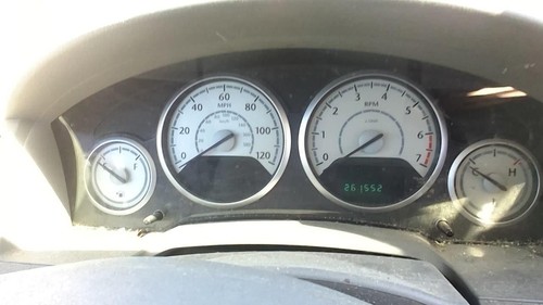 Speedometer cluster silver - speedometer,