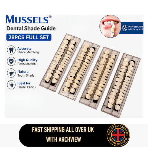 Temporary cosmetic teeth set - temporary,