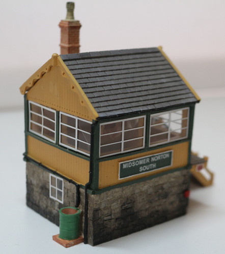 Bachmann 0100 signal box - bachmann, oo