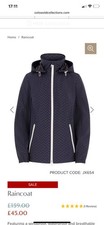 Ladies Navy Lightweight Rain