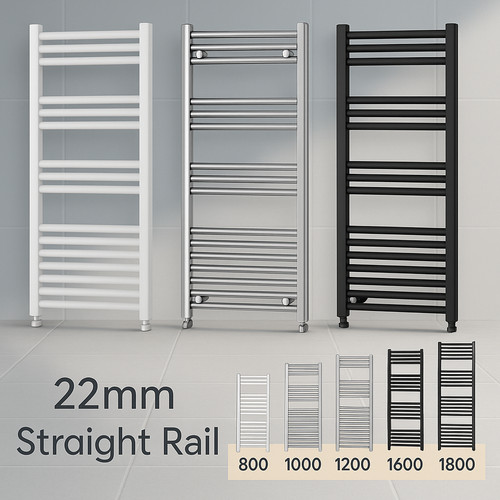 Chrome white black heated - white,