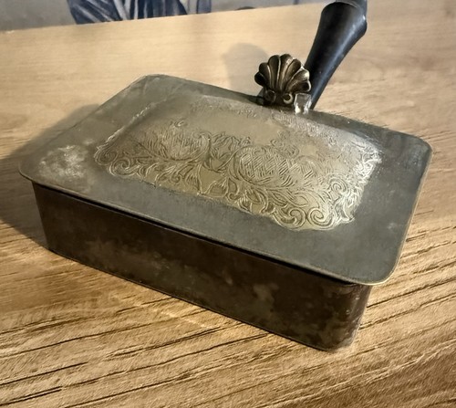 Vintage silent butler - silent, lidded