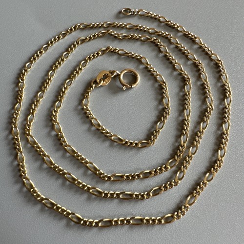 9ct yellow gold 375 figaro - yellow,