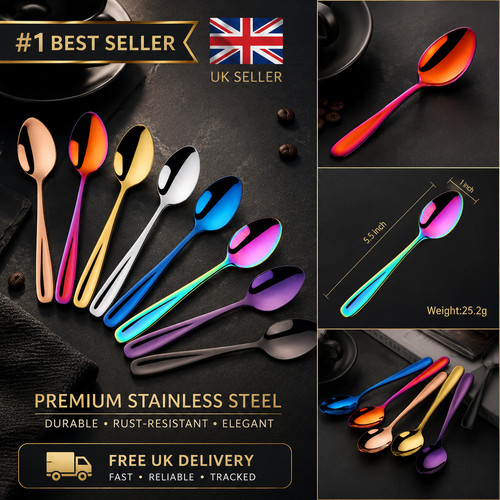 Set coloured stainless - set, 8