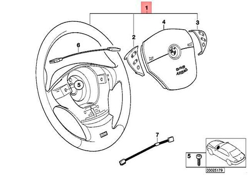 Genuine bmw e38 - 520d, m