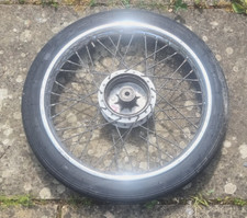 SUZUKI FL 125 FL125 ADDRESS 2007 2010 WHEEL RIM CHROME SILVER 17'' REAR