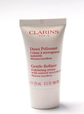 Clarins Gentle Refiner Exfoliating Cream Natural Microbeads .5oz 15ml NeW