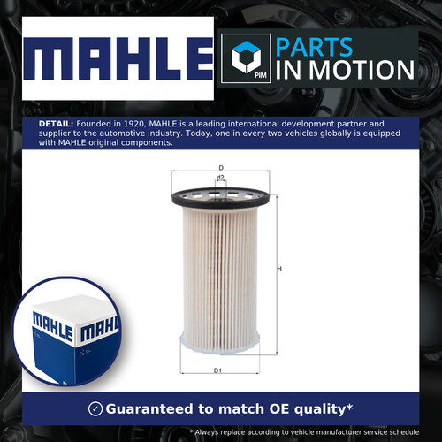Fuel filter kx386 mahle - fuel,