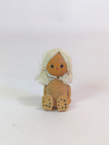 Rare vintage polish wooden - , peg