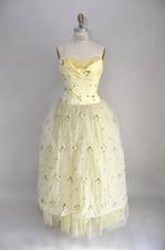 Vintage 1950s Yellow