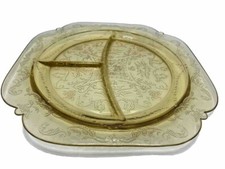 Depression Glass Plate Federal
